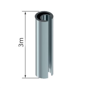 barra perfil tensor lona alumino3mxØ27